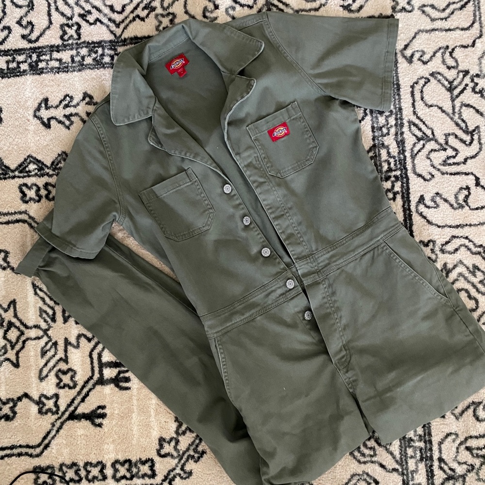 Dickies coveralls army green size medium
